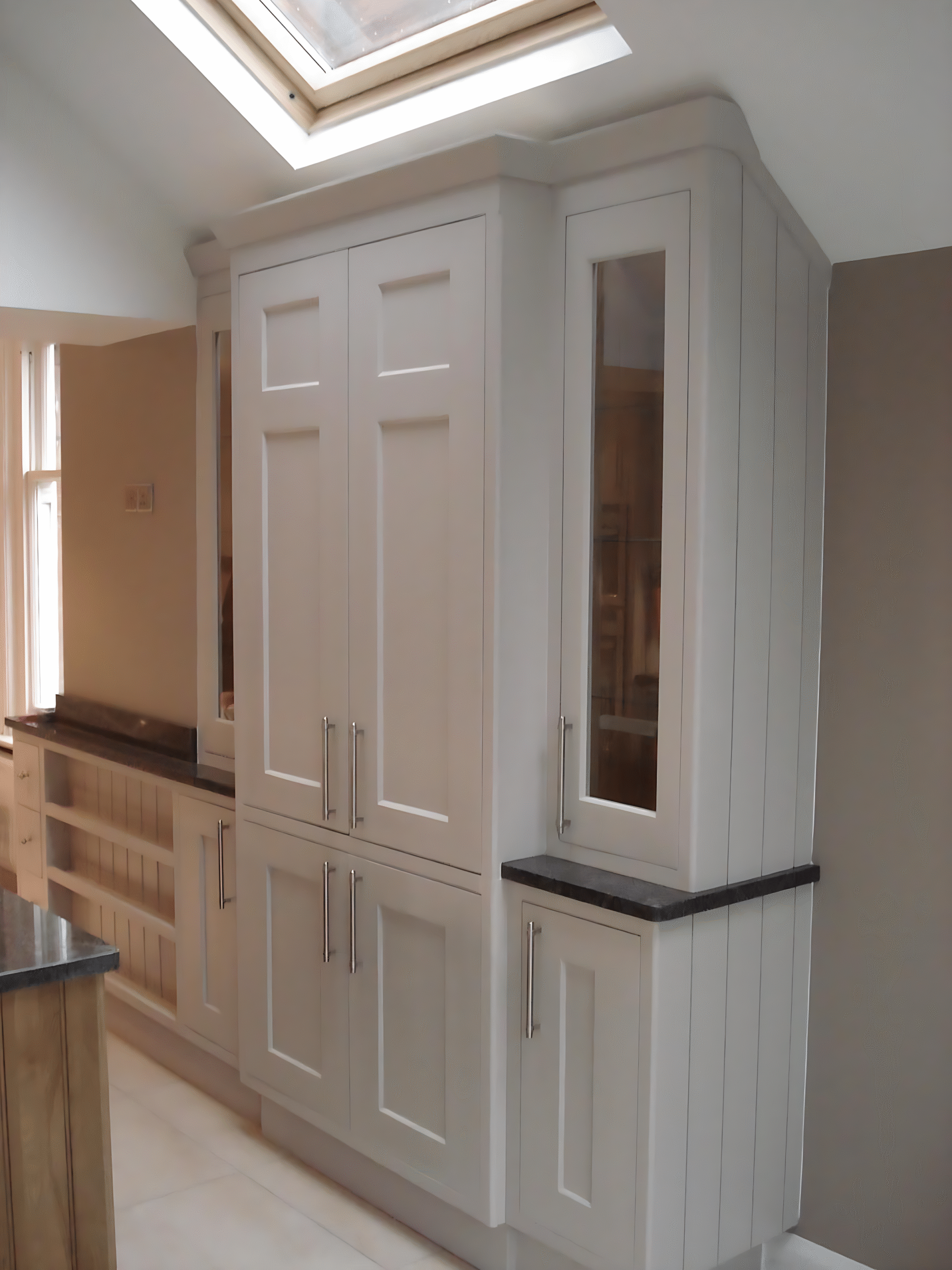 A cabinet and skirting board painted and fitted by Adam Harman in Horsham